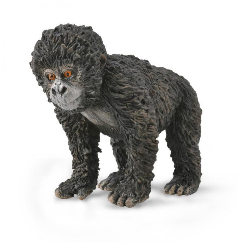 CollectA Fjellgorilla Baby Figur – naturtro gorilla-baby figur
