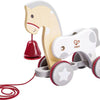 Hape Pony Dratteleke – sjarmerende tre-pony som kan trekkes rundt