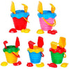 Six Piece Bucket Set – Ultimate Beach and Sandbox Fun! - Bamsedyra AS
