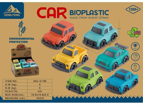 Bioplast Lekebiler – miljøvennlige lekebiler laget av bioplastikk