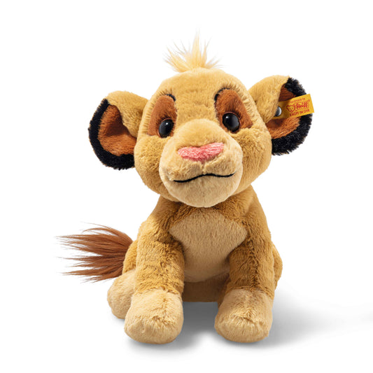 Steiff Disney Originals Simba løve 26 cm i gyllenbrun plysj