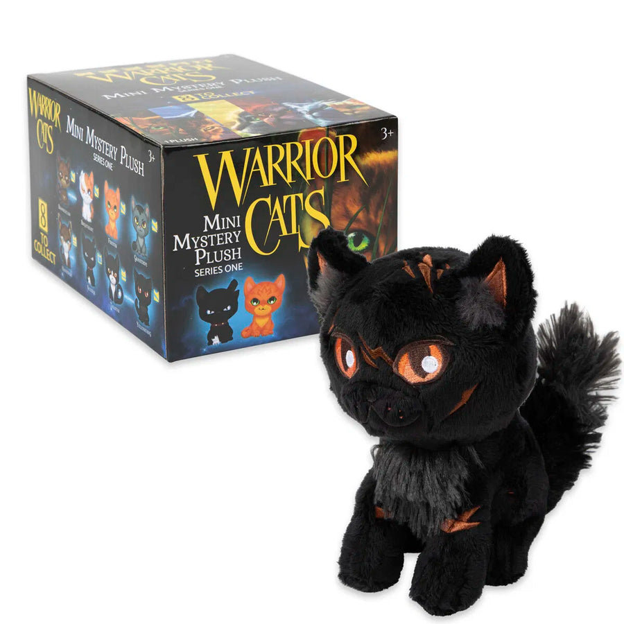 Warrior Cats Mini Mystery Plush – offisielle mini-kosedyr fra Warrior Cats-universet, ca. 15 cm