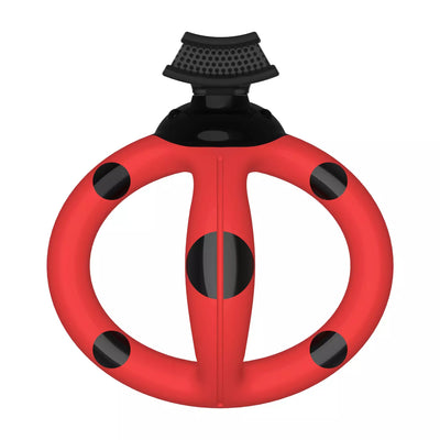 Mombella Ladybug Tannbørste og Biteleke – U-formet silikon-biteleke for baby (3–8 måned)