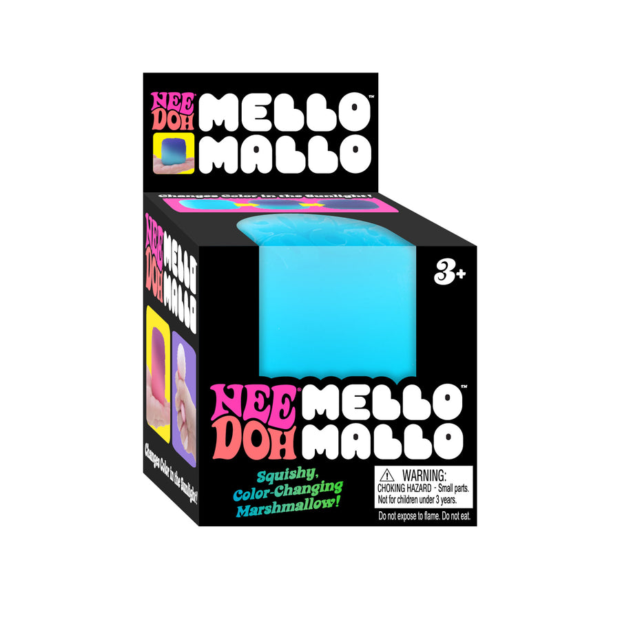 NeeDoh Mello Mallo Mini – nærbilde av myk pastell overflate