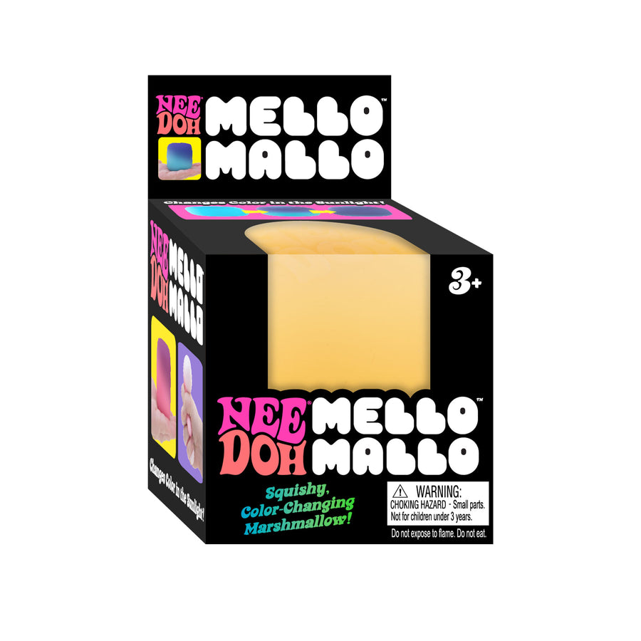 NeeDoh Mello Mallo Mini – sidevisning av marshmallow-formen