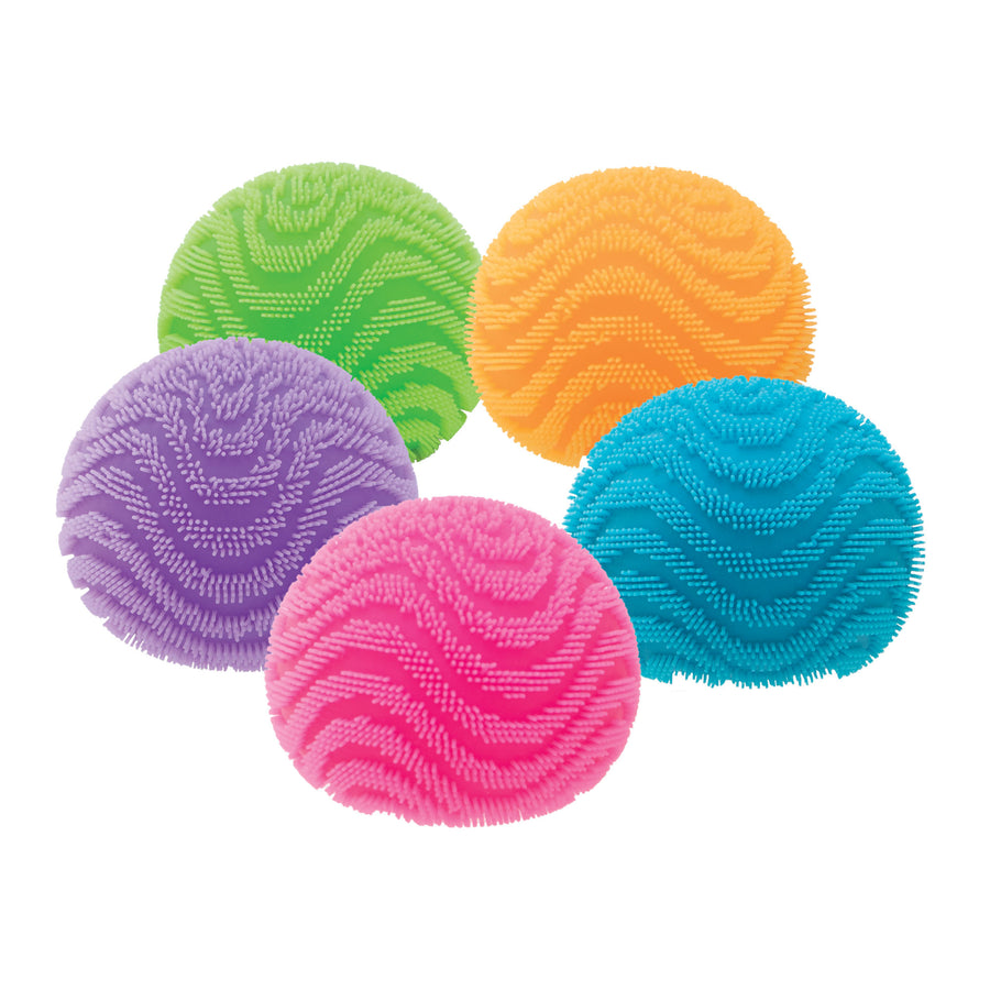NeeDoh Fuzz Ball Wonder Waves – 5 varianter | Schylling Top View - Bamsedyra AS