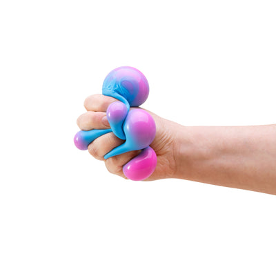 NeeDoh Color Change Cube Stresskube – fargeskiftende stresskube som endrer farge ved klem, 3 varianter