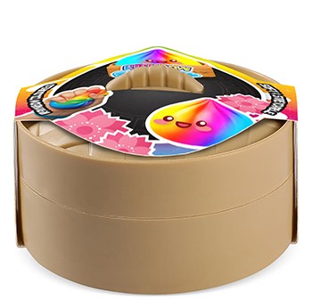 Squishy Dumpling Rainbow Foam 8,5 cm – Fidget i Steamer Basket