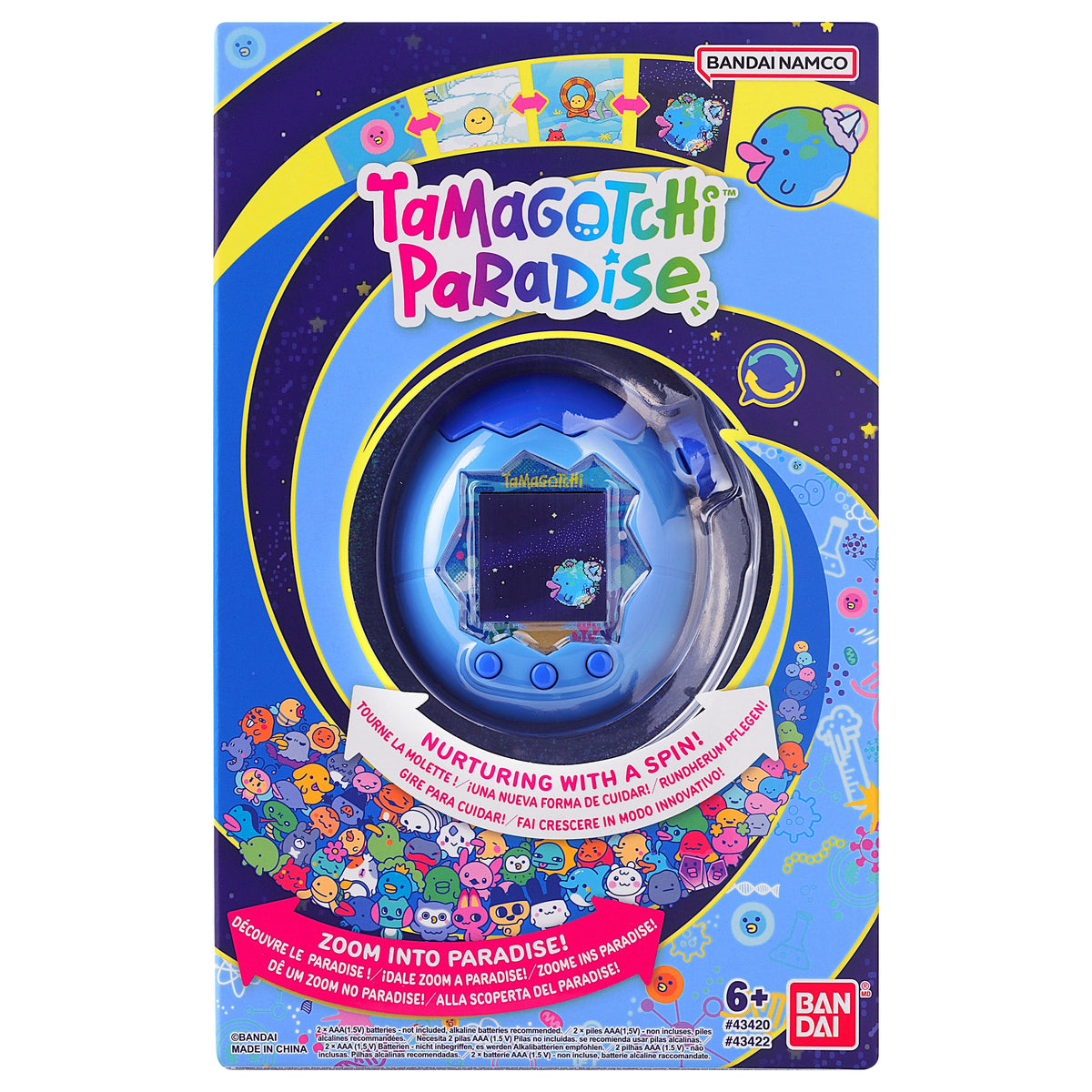 Tamagotchi Paradise – Blue Water | Bandai Close Up - Bamsedyra AS
