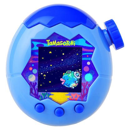 Tamagotchi Paradise – Blue Water | Bandai Back View - Bamsedyra AS