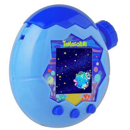 Tamagotchi Paradise Blue Water digitalt kjæledyr fra Bandai