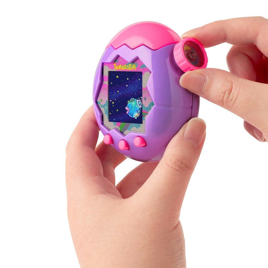 Tamagotchi Paradise Purple Sky Detail - Bamsedyra AS