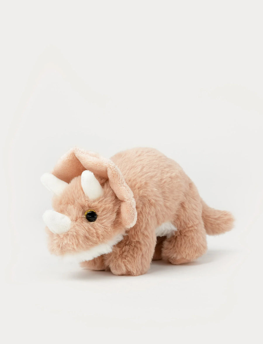 Triceratops 27 cm – beige | Teddykompaniet Detail - Bamsedyra AS