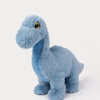 Stor blå Brachiosaurus dinosaur kosedyr fra Teddykompaniet 40 cm