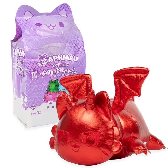 Aphmau | Mystery Plush Dragons | Assortert | ca. 28 cm Back View - Bamsedyra AS