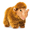 Hansa Creation Mammut Baby – naturtro brun ullmammut baby plysj med elfenben, 20 cm