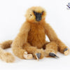 Hansa Creation Golden Langur – naturtro gylden langur-ape plysj med gull-oransje pels og lang hale, 50 cm