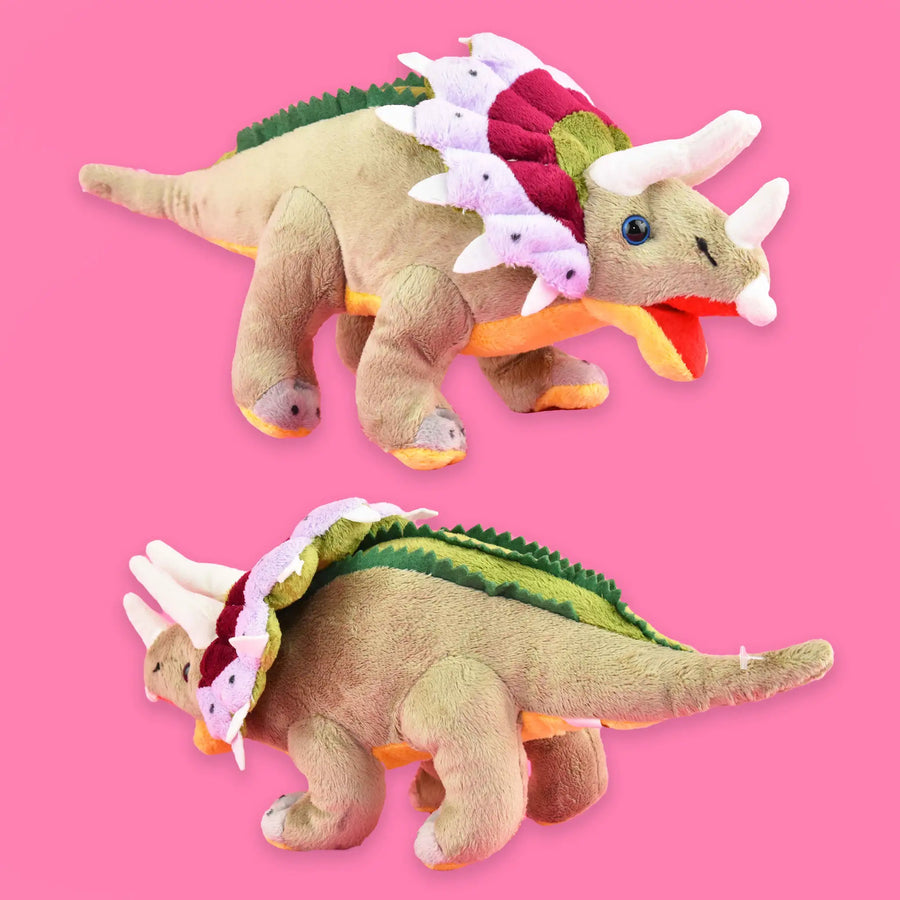 Plysj Dinosaur 30cm – velg variant Back View - Bamsedyra AS