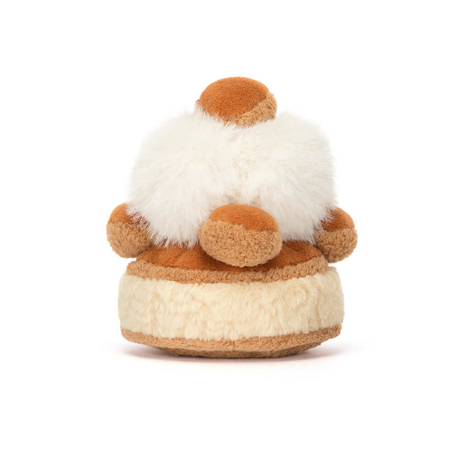 Jellycat | Amuseables Mirielle St. Honoré | Beige/Krem | ca. 12 cm Back View - Bamsedyra AS