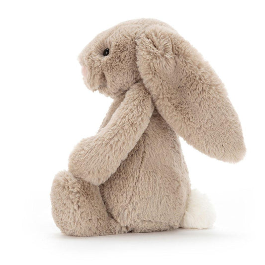 Jellycat Bashful Bunny Original i beige – klassisk kosekanin på 31 cm med lange hengende ører