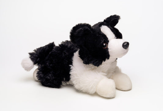Hilda Lasse Border Colliebamse – naturtro border collie hundekosedyr