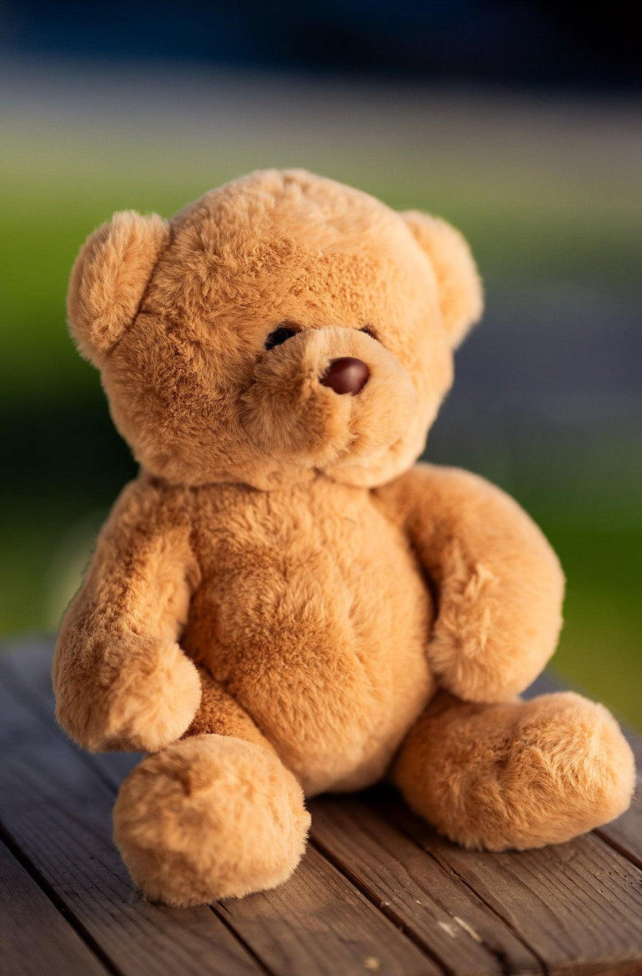 Hilda Rugge Teddybamse – sidevisning av myk teddybjørn