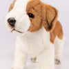 Hansa Creation St. Bernard Valp – naturtro brun og hvit St. Bernard valp plysj, 30 cm