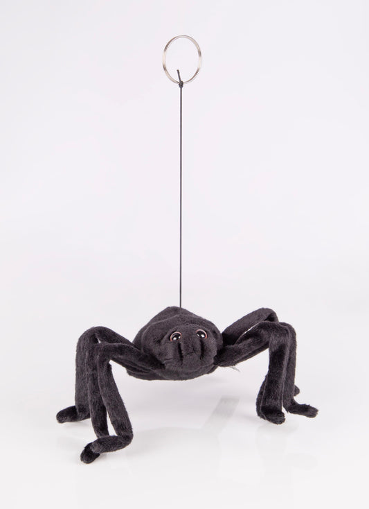 Hansa Creation | Spider Black Widow | Sort | 25 cm - Bamsedyra AS