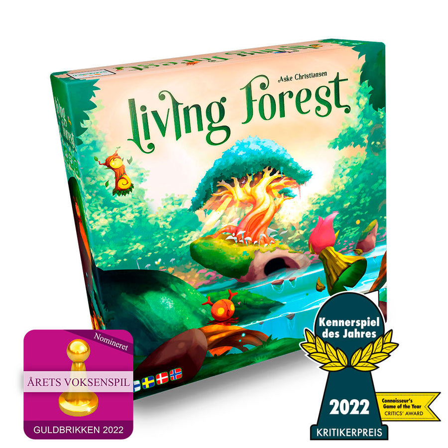 Living Forest Norsk Brettspill – prisvinnende norsk utgave av naturinspirert familebrettspill