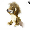 Hansa Creation Lion Hand Puppet - Interactive and Lifelike Plush Toy - Bamsedyra