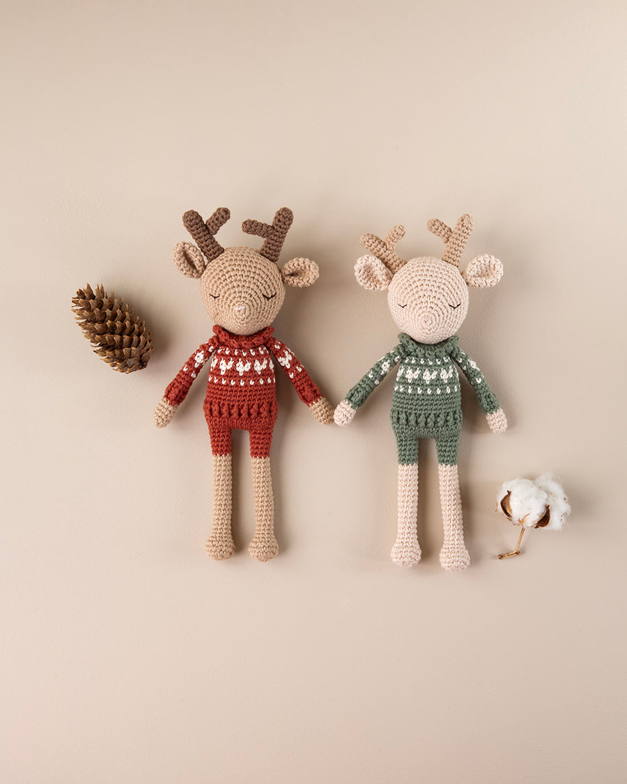 Robin Reindeer Hjertesweater Angle | Patti Oslo - Bamsedyra AS