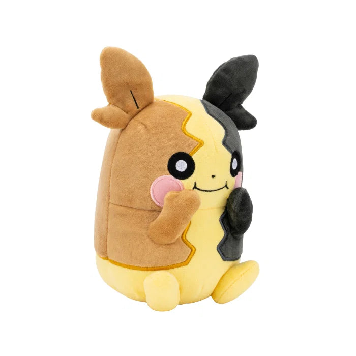Pokémon Morpeko plysj kosedyr 20 cm – gul og svart hamster-Pokémon med elektrisk pels og runde kinn