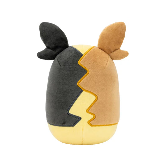 Pokémon Morpeko plysj kosedyr 20 cm – gul og svart hamster-Pokémon med elektrisk pels og runde kinn