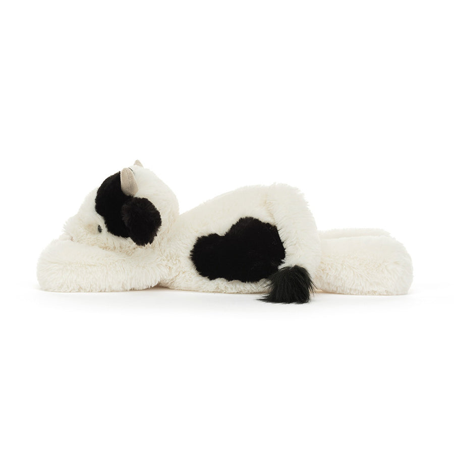 Jellycat | Smudge Cow Original | Brun/Hvit | Medium Detail - Bamsedyra AS