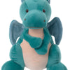 Bukowski Design The Big Drago Kosedyr – stor drage-bamse i teal grønn, 35 cm