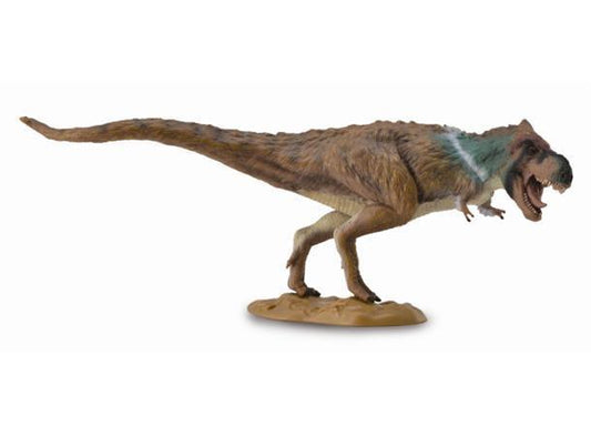 CollectA Tyrannosaurus Rex Jaktfigur – naturtro t-rex i jaktposisjon med åpent gap
