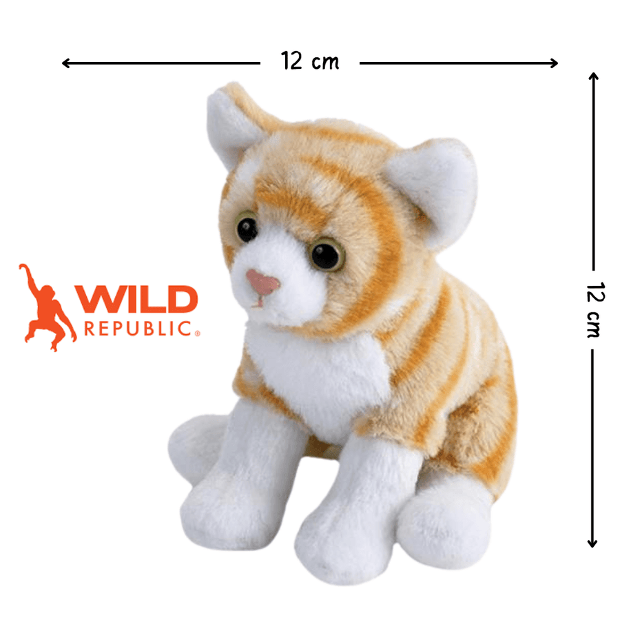 Wild Republic Pocketkins Eco Katt Kosedyr – samling av kattevarianter i lomme-størrelse