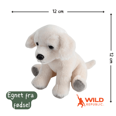 Wild Republic Pocketkins Eco Hund Kosedyr – miljøvennlige minihunder i ulike raser, myk plysj, 13 cm