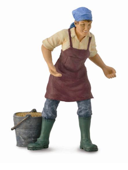 CollectA Bonde Figur (Kvinne) – naturtro bondekvinne figur