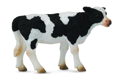CollectA Friesian Kalv Figur – naturtro friesisk kalv figur