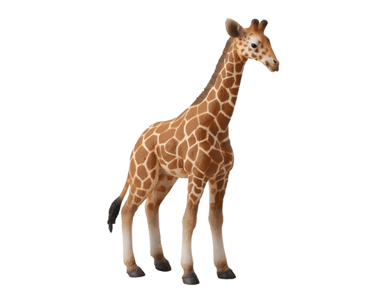 CollectA Sjiraffunge Figur – naturtro sjiraffkalv med flekkete pels og lang hals
