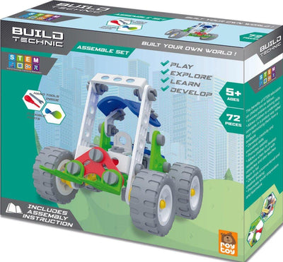 Fork-lift Truck Construction Set | Build Technic (Original Price kr 249) - Bamsedyra AS