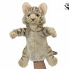 Hansa Creation Leopard Hand Puppet - Interactive and Lifelike Plush Toy - Bamsedyra AS