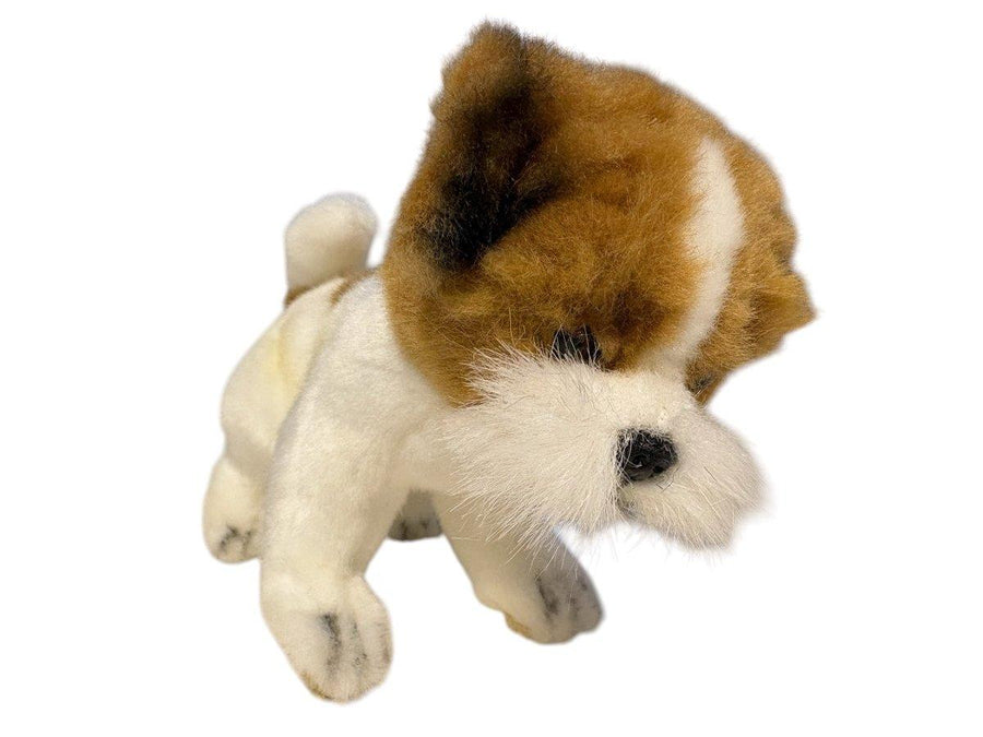 Hansa Creation Jack Russell Teacup – naturtro hvit og brun Jack Russell Terrier hundebamse
