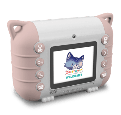 KIDYPRINT Peach | KIDYWOLF - Bamsedyra AS