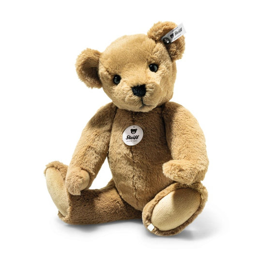 Steiff Lio Teddybjørn – imponerende og robust brun bamse i myk plysj, 35 cm