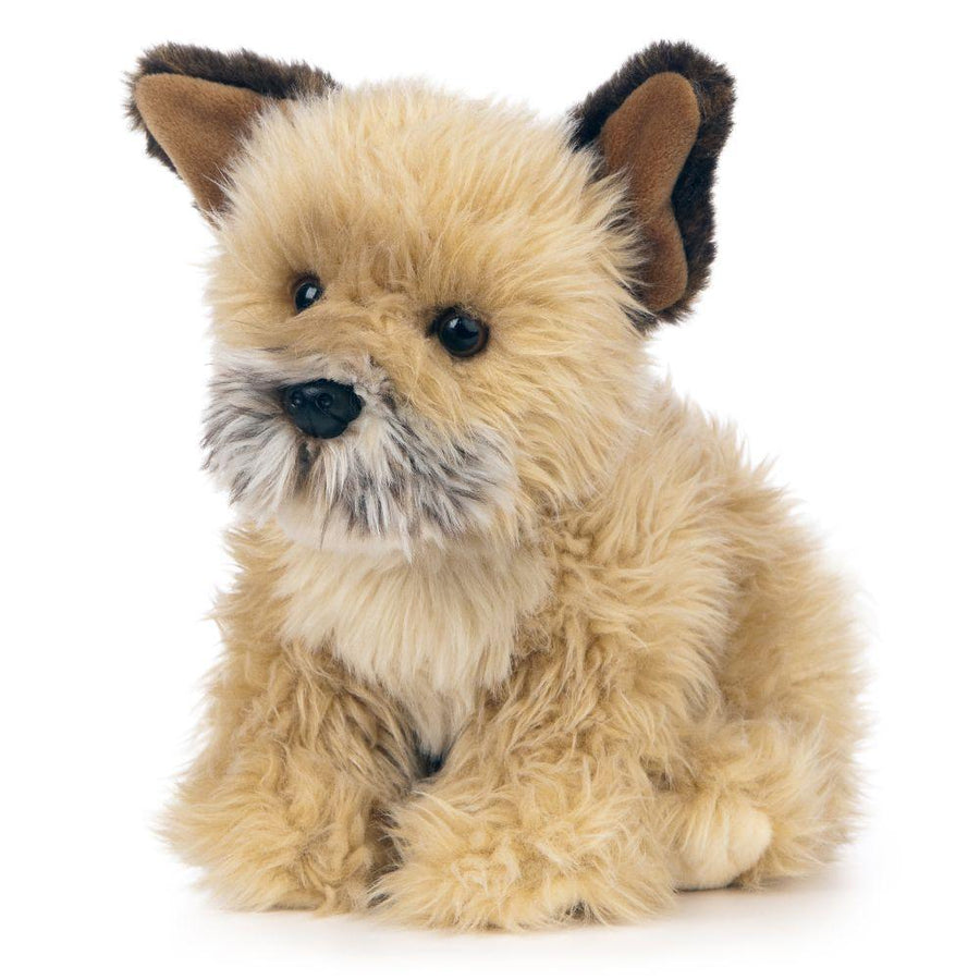 Living Nature Border Terrier Hundekosedyr – sidevisning med robust kropp og rufsete pels
