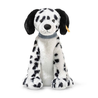 Steiff Oskar Dalmatiner Kosedyr – nydelig dalmatinerhund med karakteristiske svarte flekker, 27 cm