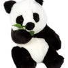 Hansa Creation Panda Bamse – naturtro svart og hvit kjempepanda plysj med runde øyeflekker