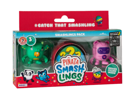 Piñata Smashlings™ 3-Pack Collectible Figures - Bamsedyra AS
